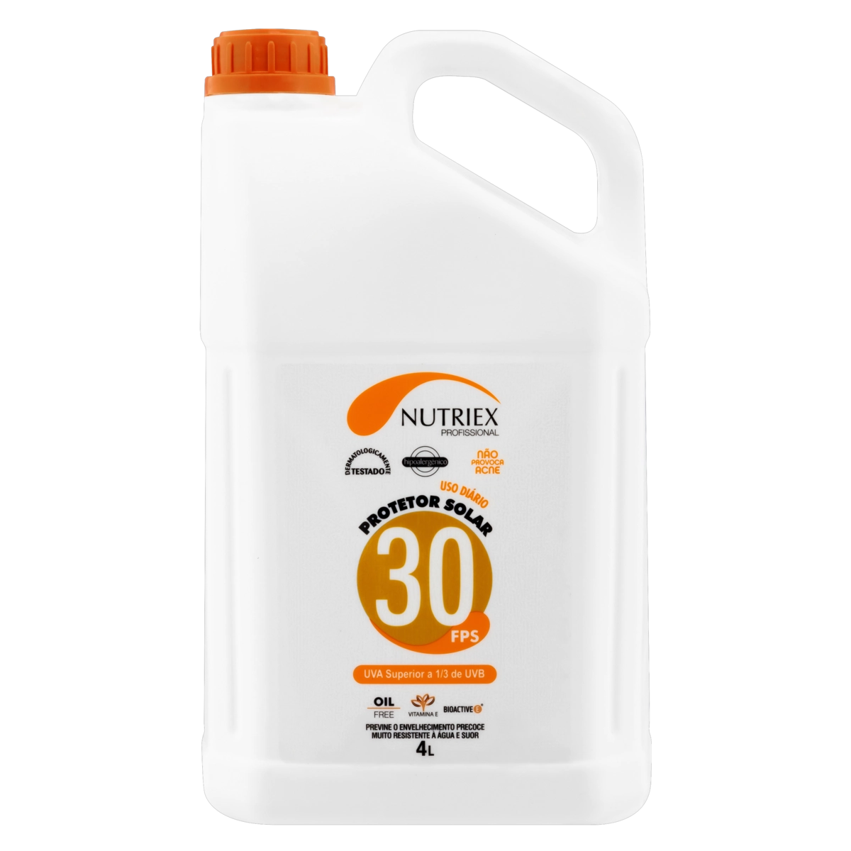 Protetor Solar Fps 30 Nutriex Profissional Galão 4l