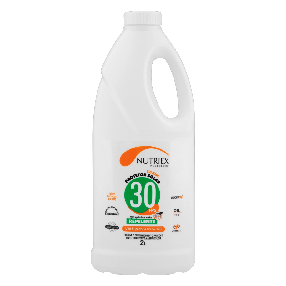 Protetor Solar Ação Repelente Fps 30 Nutriex Profissional Frasco 2l