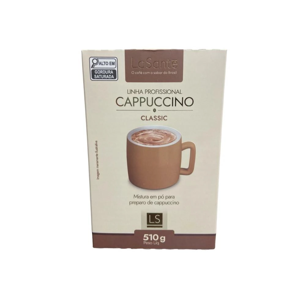 Cappuccino Em Po La Sante Classic 510gr