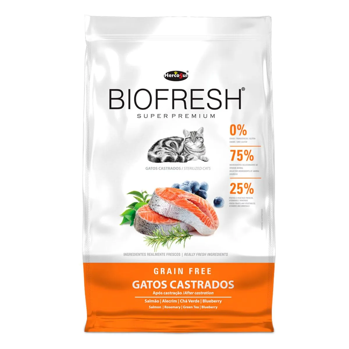 Ração Biofresh para Gatos Castrados 1,5kg