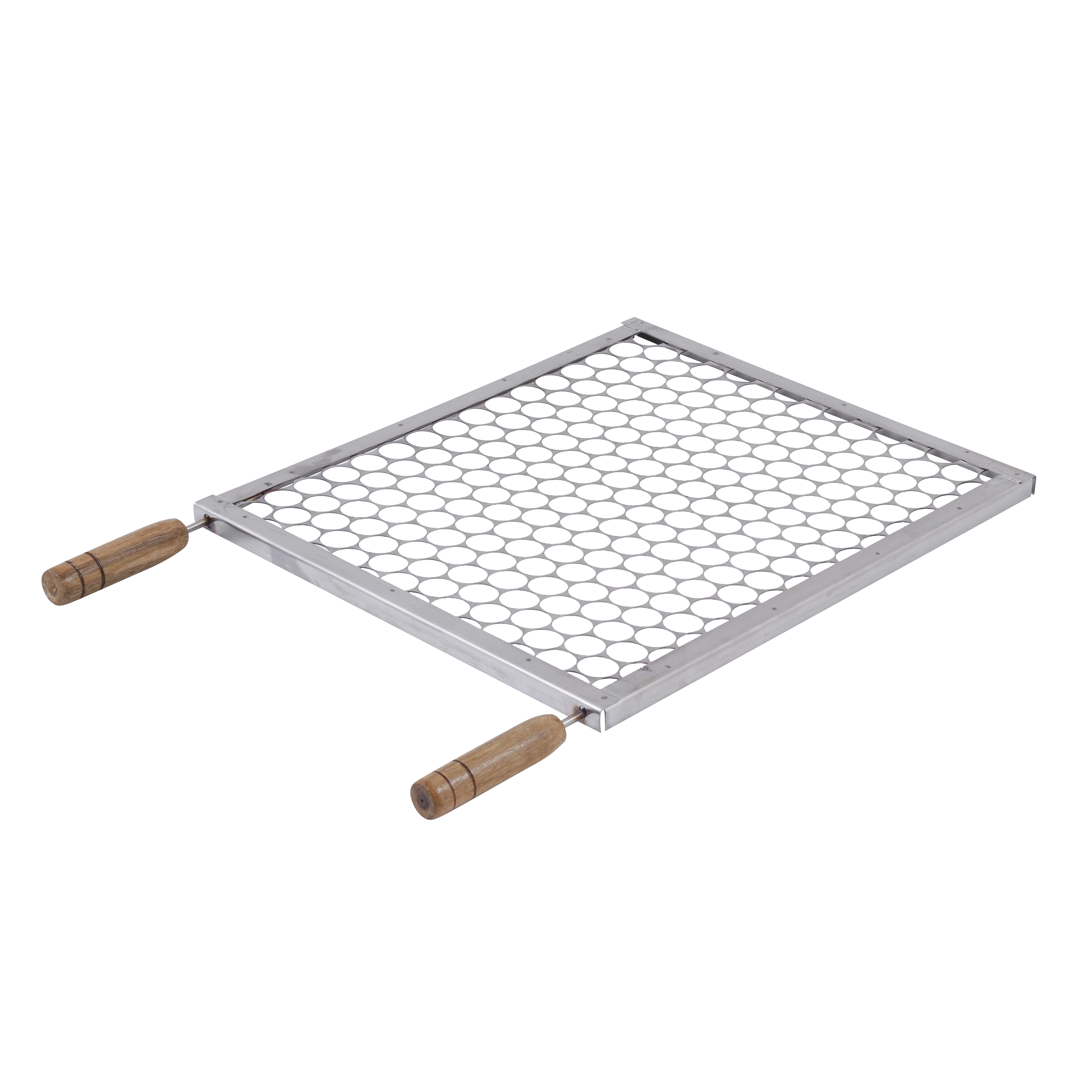 Grelha para Churrasqueira em Aço Inox 50cm Moeda Up Grill