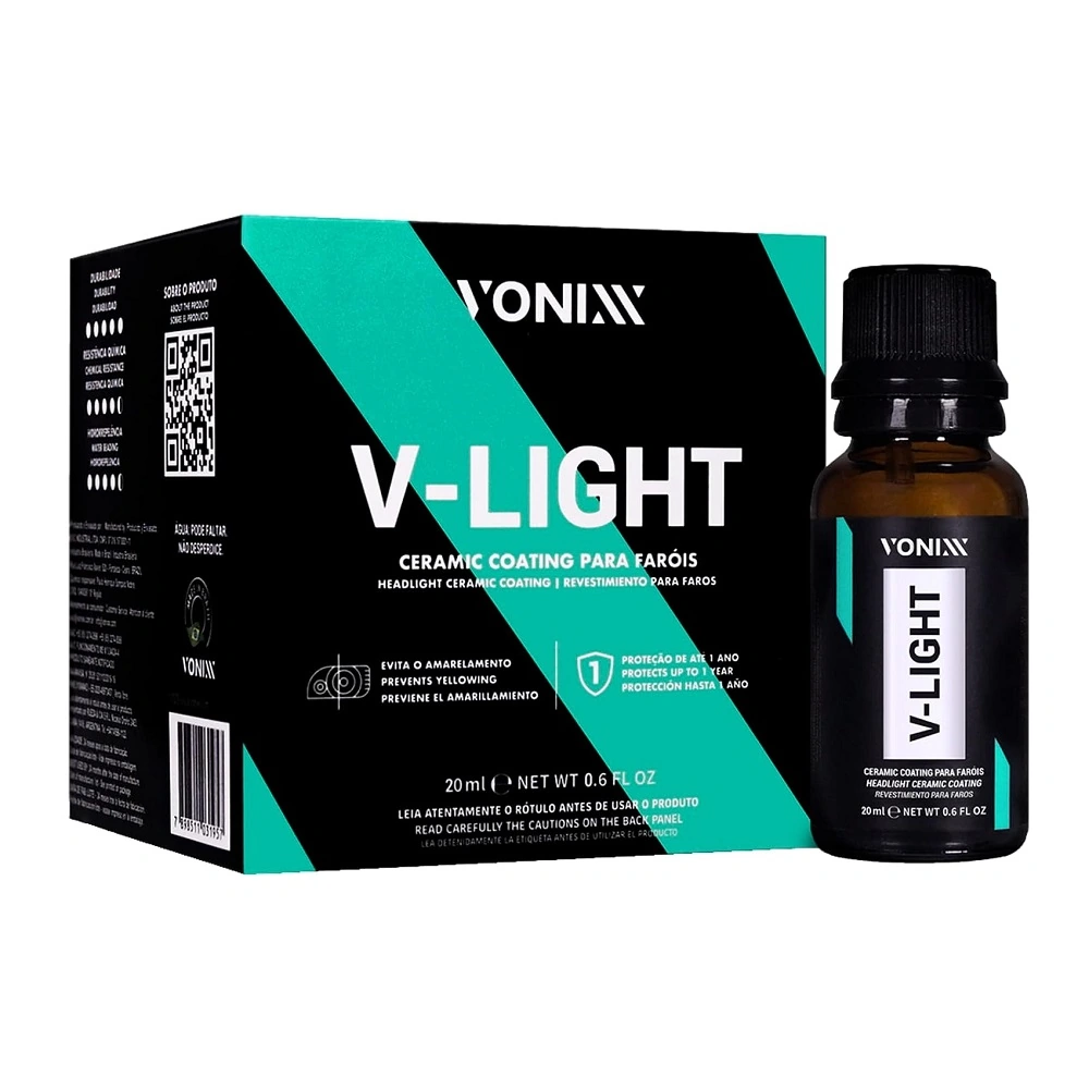 Revitalizador para Faróis V-Light 20ml - VONIXX 2018002