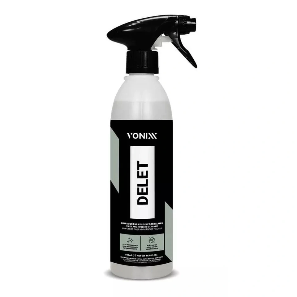 Limpador Para Pneus e Borrachas Delet 500ml - VONIXX 2050171
