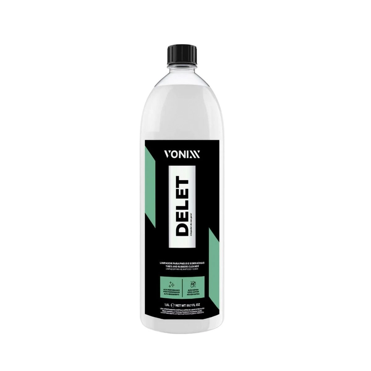 Limpador Para Pneus E Borrachas Delet Spray 1,5lts - Vonixx