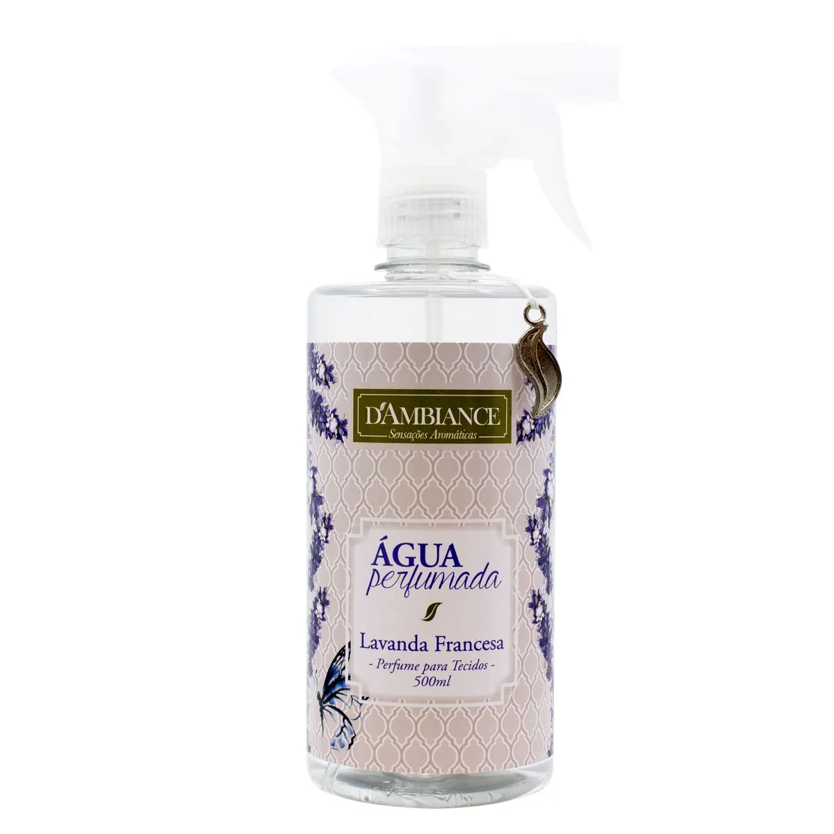 Água Perfumada para Tecidos Lavanda Francesa D'Ambiance 500 ml