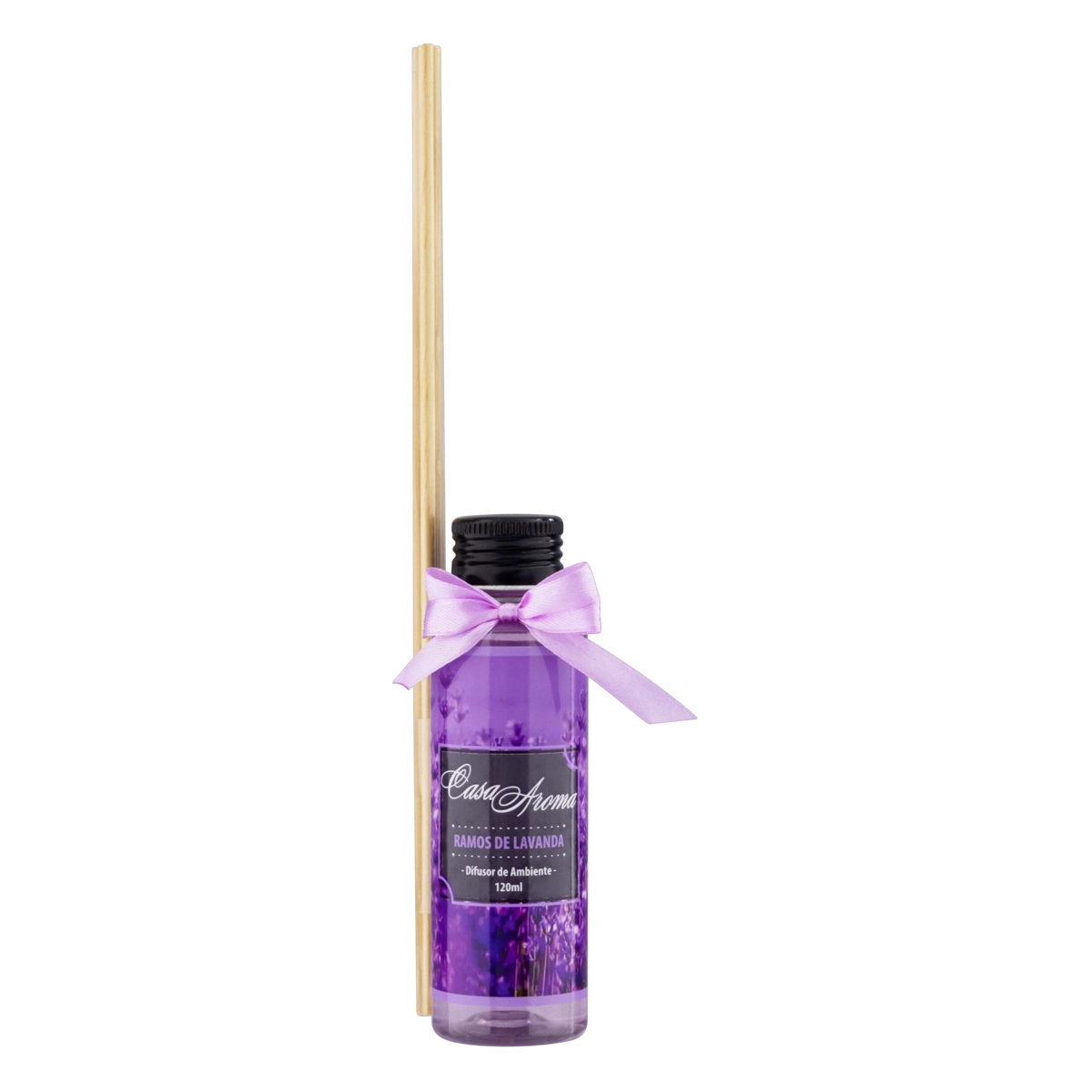 Difusor De Ambiente Ramos De Lavanda Casa Aroma Frasco 120ml