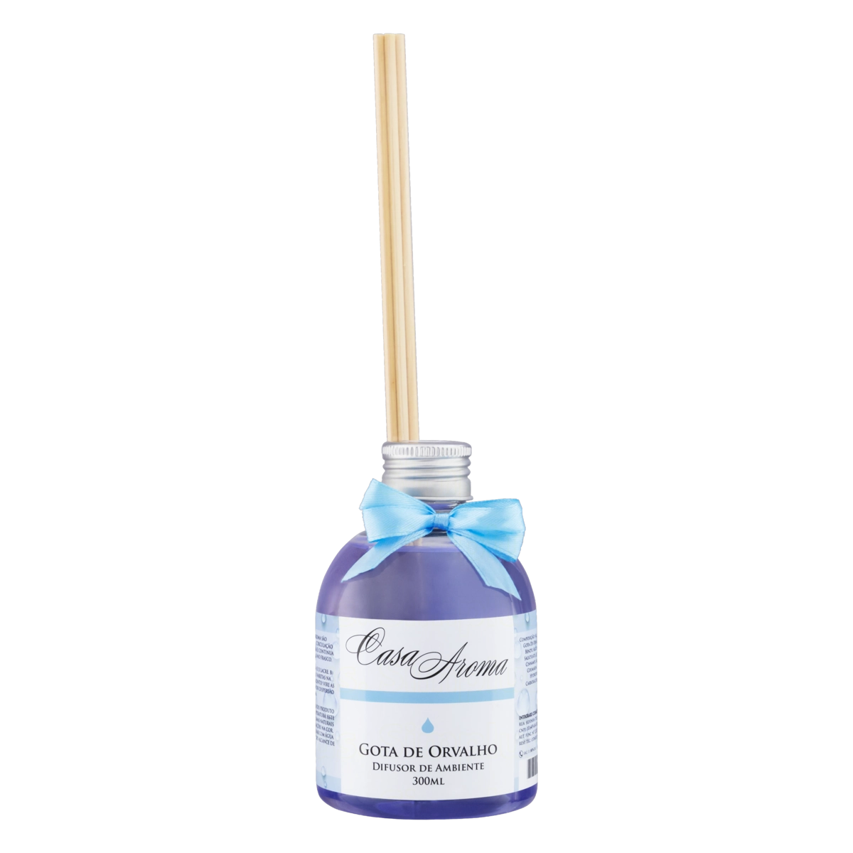 Difusor De Ambiente Gota De Orvalho Casa Aroma Frasco 300ml