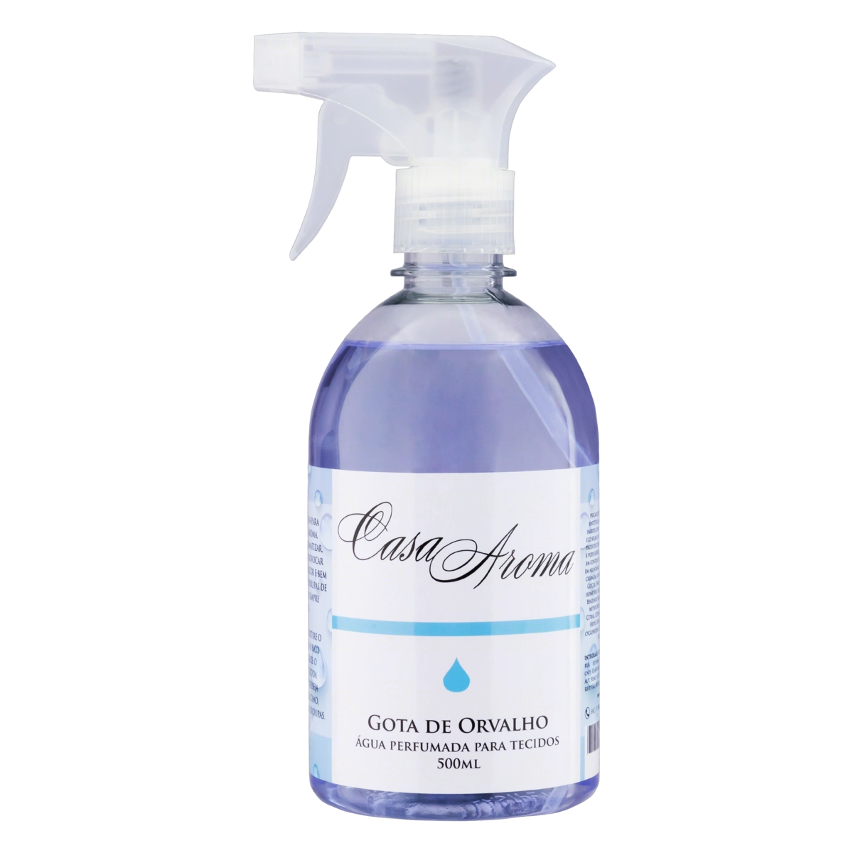 água Perfumada Para Tecido Gota De Orvalho Casa Aroma Frasco 500ml