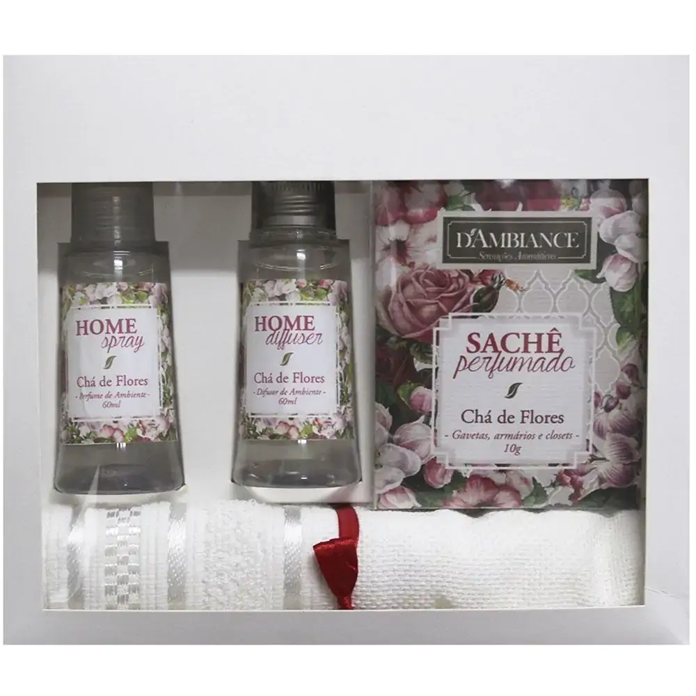Kit Relax Dambiance C/3 Cha De Flores