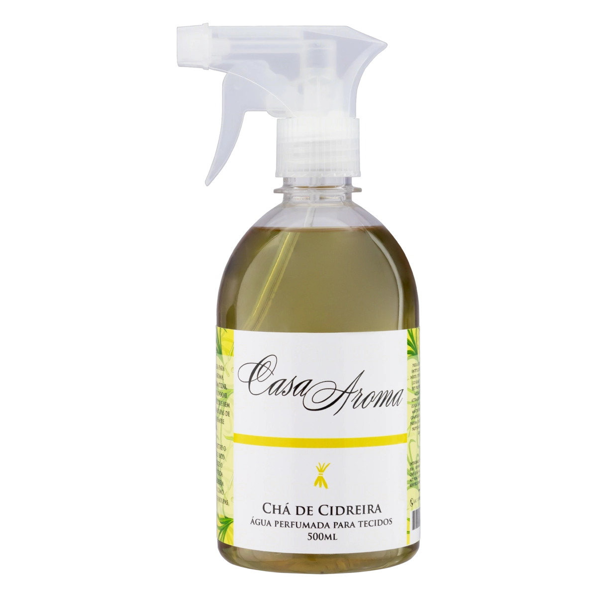 água Perfumada Para Tecido Chá De Cidreira Casa Aroma Frasco 500ml