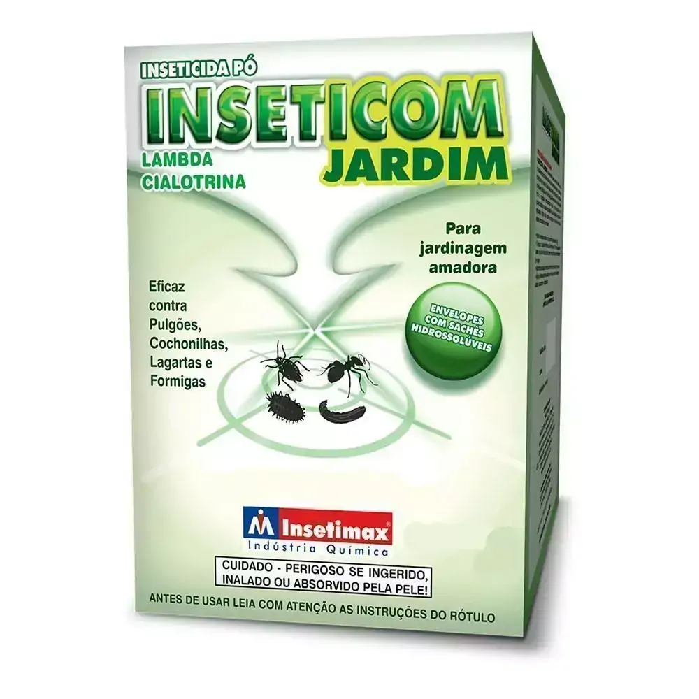 Inseticida Inseticom Jardim Pó 25g