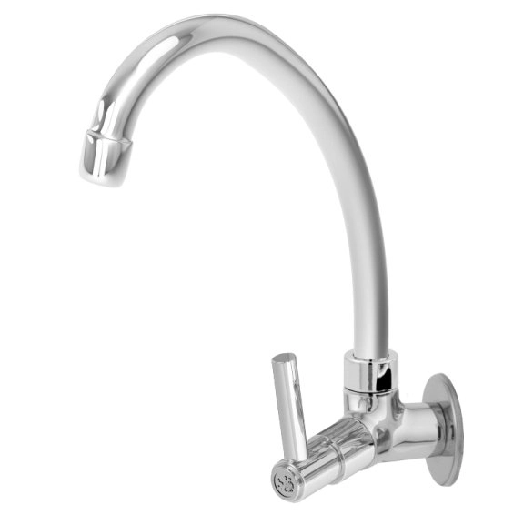 Torneira Leão Parede Móvel Metal Cromado C62 1170