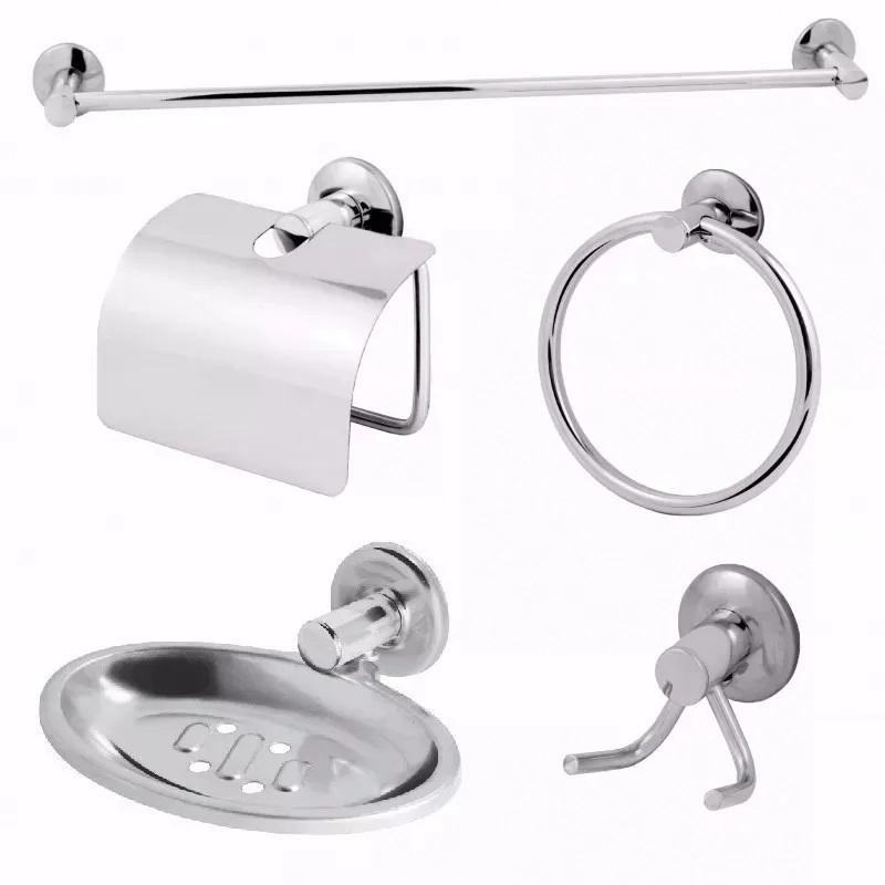 Kit Leão Stander Al. Aço 5 Peças 17300/2419