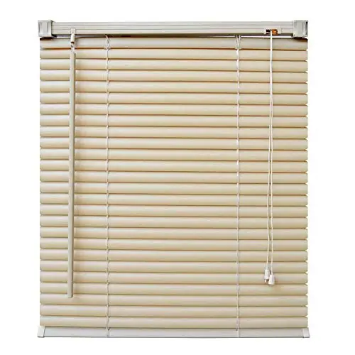 Persiana Horizontal em Pvc Off 130x120cm Bege