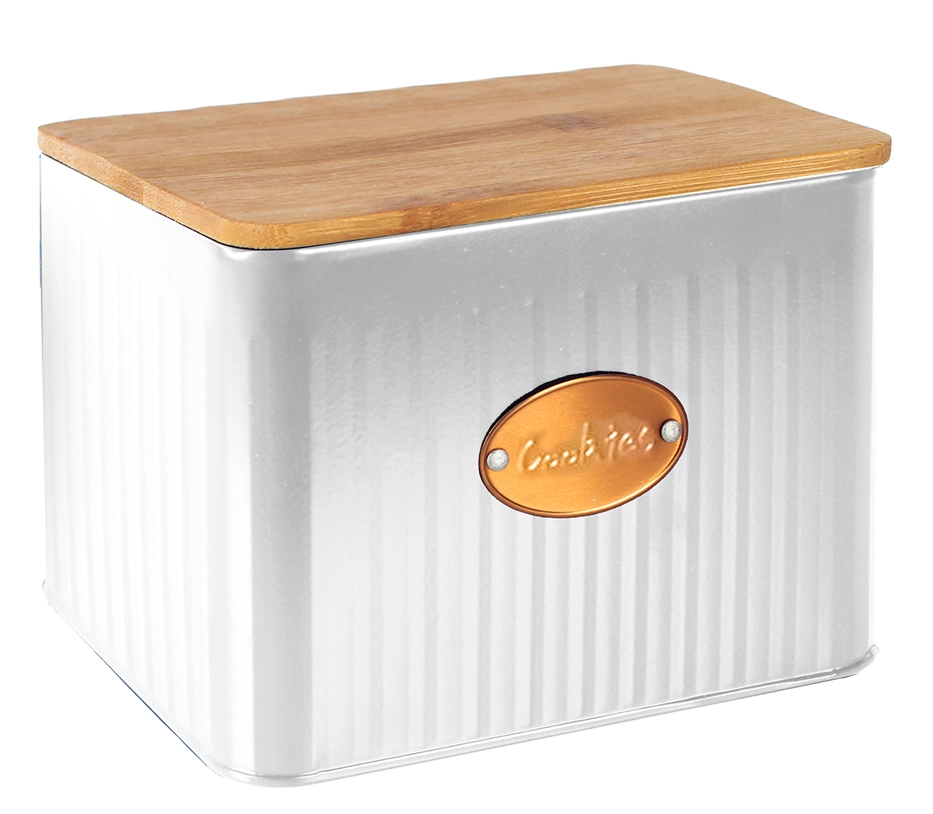 Pote Porta Biscoitos Ferro Branco Uc3006 Btc