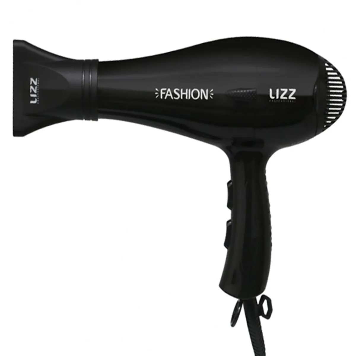 Secador De Cabelos Preto Fashion 2000w Lizz Professional Special 220v