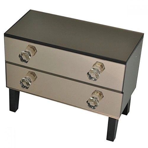 Porta Joia Craw Mini Gaveteiro Vidro Kv0010
