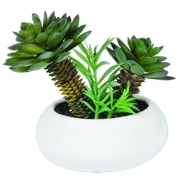 Flor Artificial Btc Vaso Kf0011