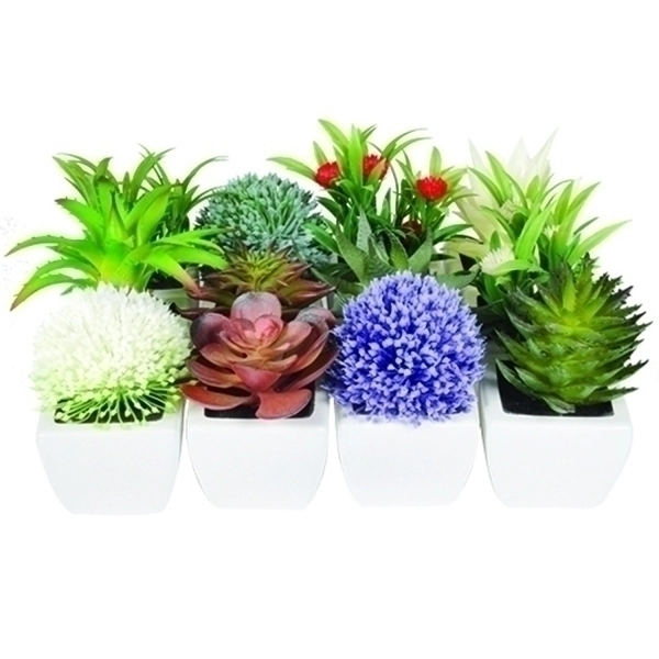 Mini Flores Artificiais Kit Com 12 Flores Btc Kf0030