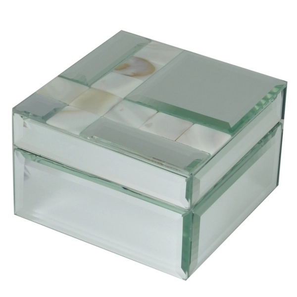 Porta Joia Btc Espelhado Vidro Kv0048