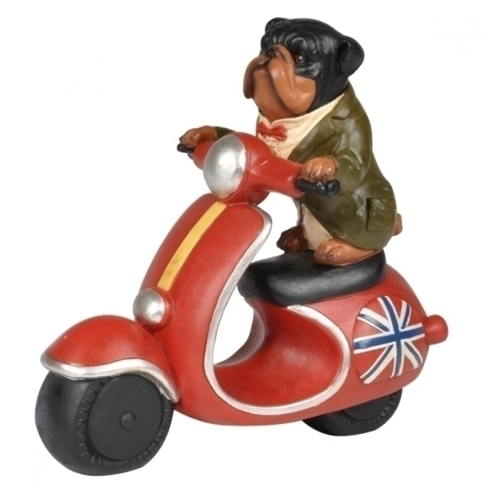 Escultura Decorativa Craw Bulldog Qc0423