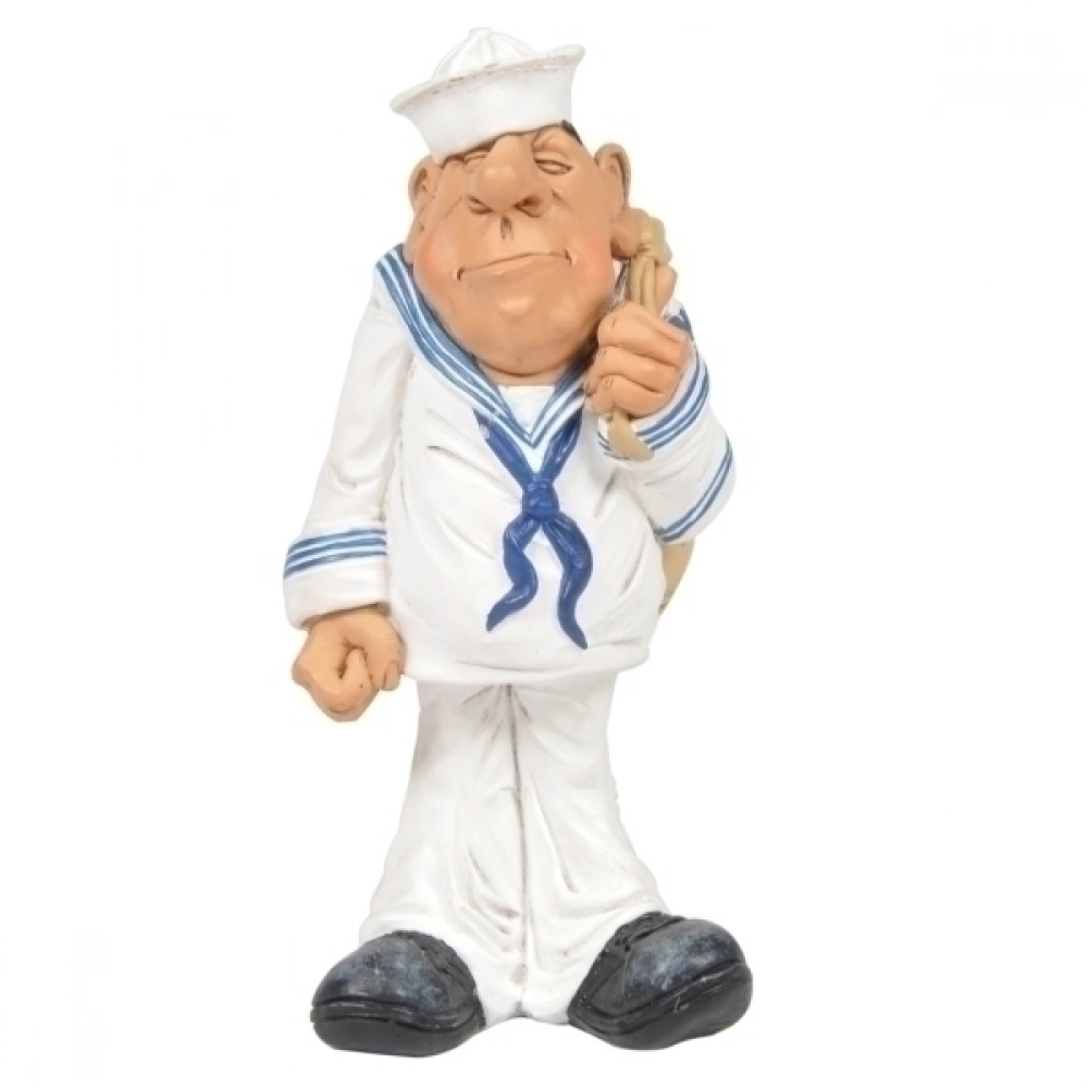 Escultura Craw Caricatura Marinheiro Rq0042