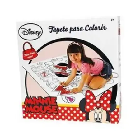 Long Jump Para Colorir Minnie