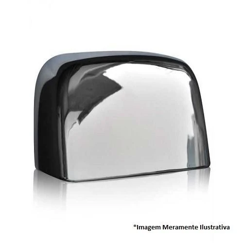 Aplique de Retrovisor FORD ECOSPORT/RANGER Lado Direito Cromado - SHEK PARTS 06006