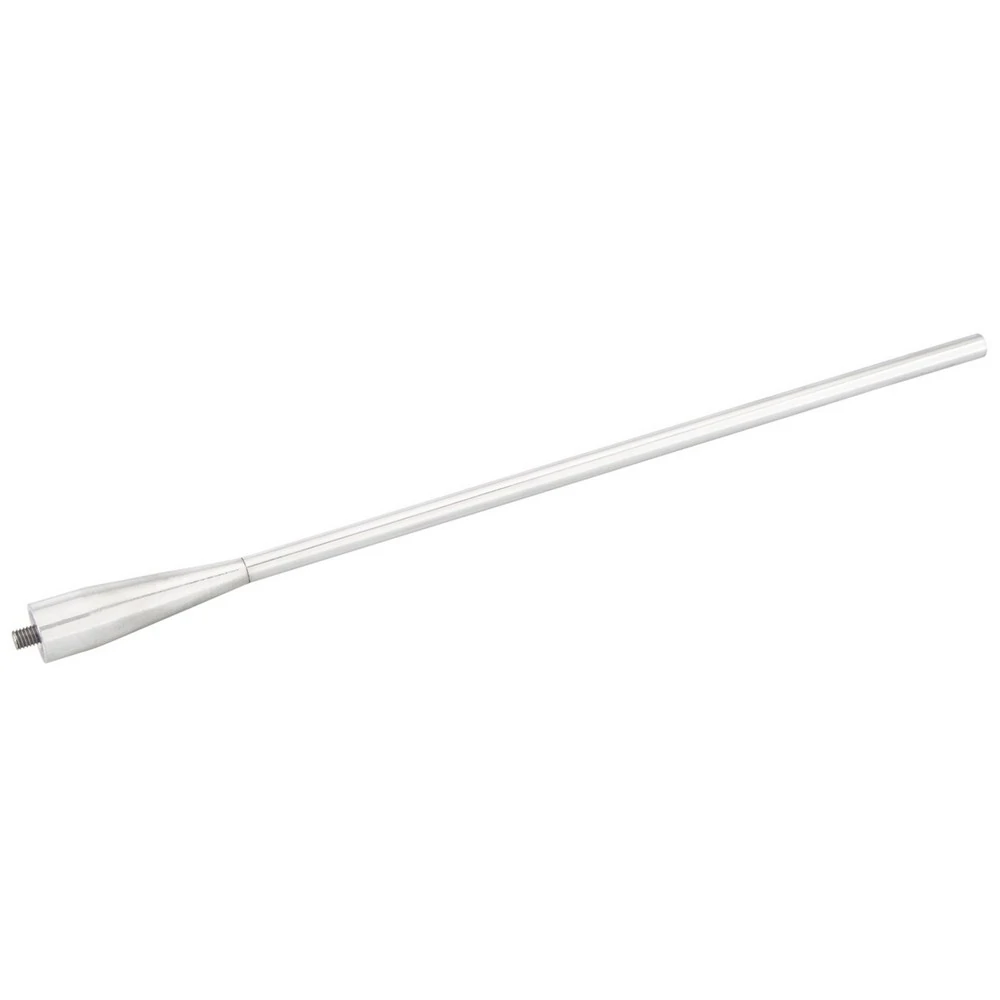 Haste de Antena Stalone Longa 250mm/Rosca 5mm Prata - SHEK PARTS 01044