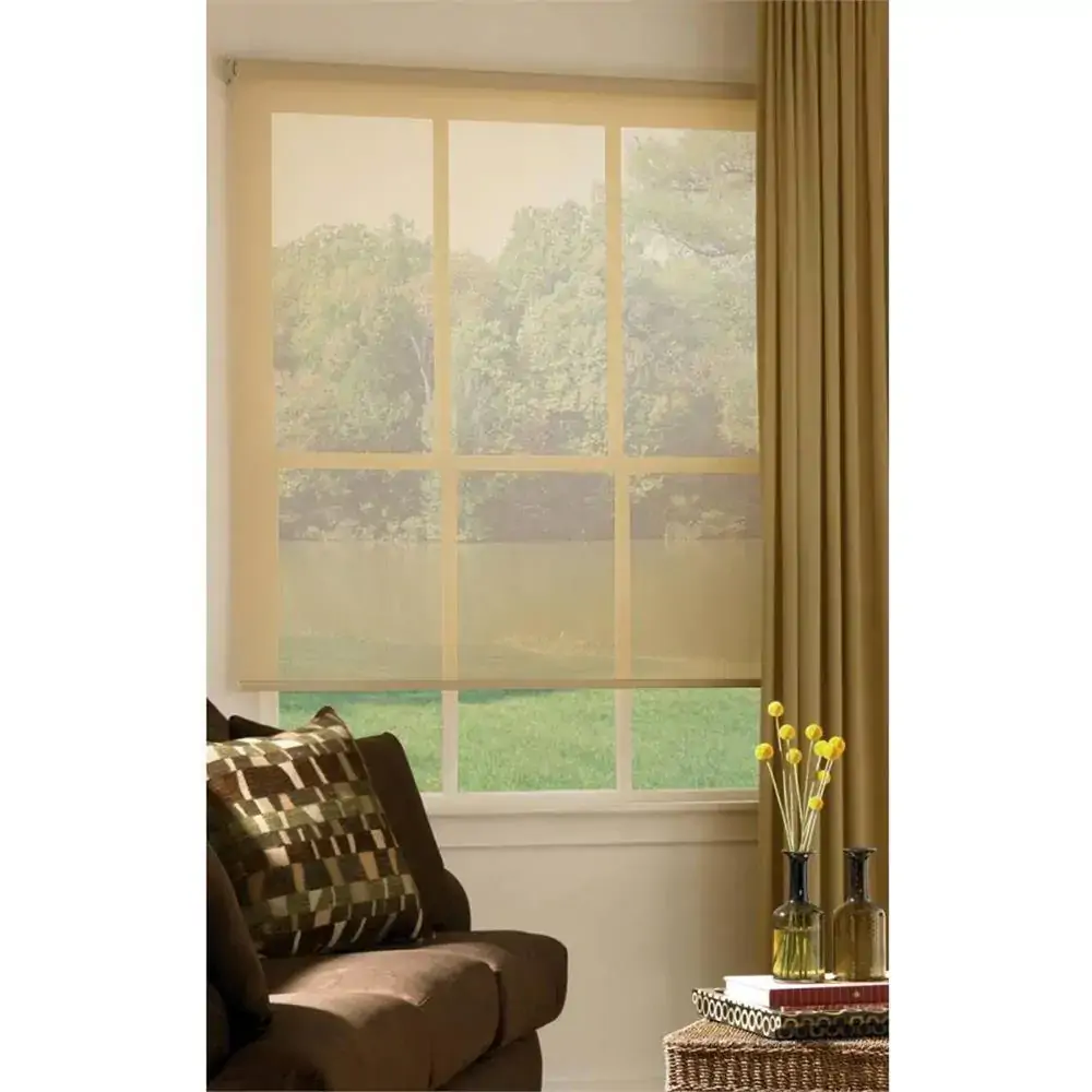 Persiana Rolo Tela Solar 120x160cm Creme