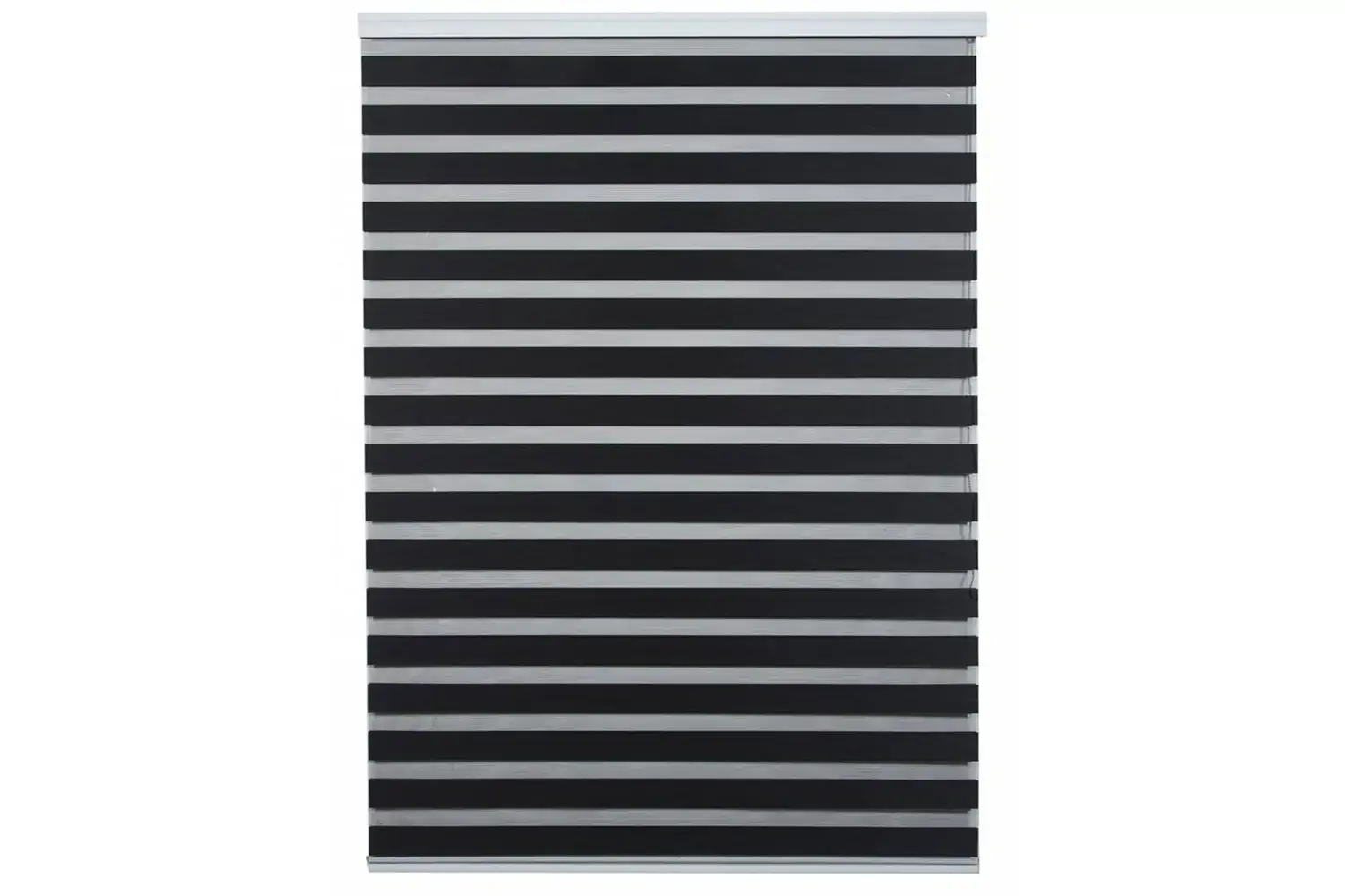 Persiana Rolo Tela Solar 1,20x1,60m Zebr Preto Top Flex 1440737 Cassol