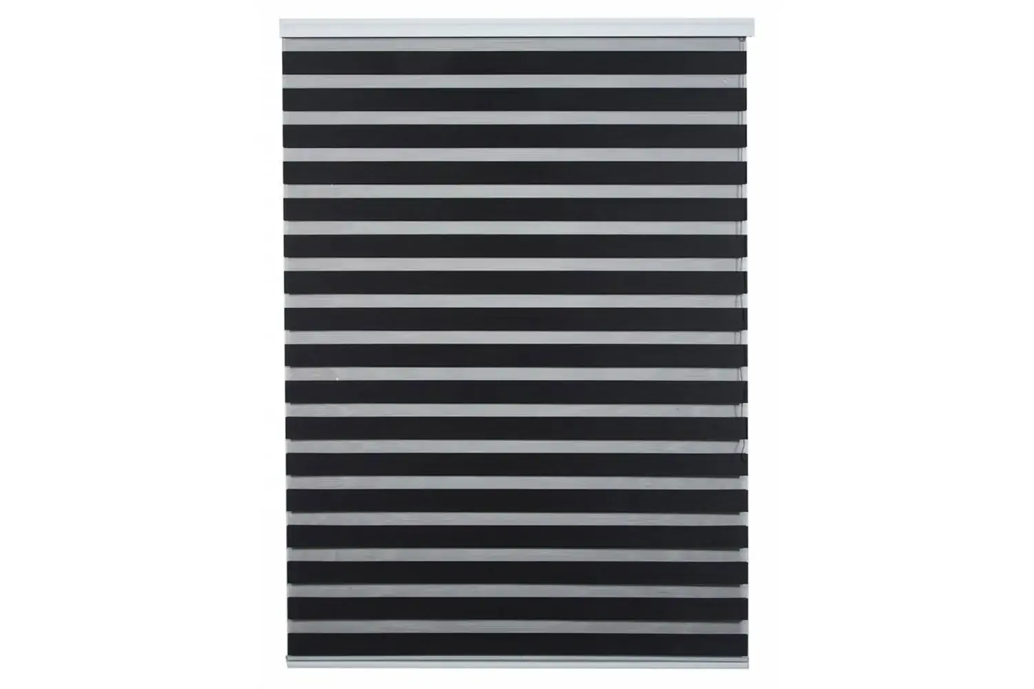 Persiana Rolo Tela Solar 1,40x1,60m Zebr Preto Top Flex 1440768 Cassol