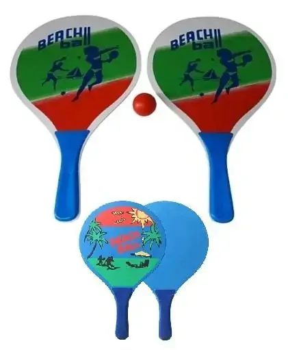 Raquete Frescobol Summer 3pcs Yins Ref 38012