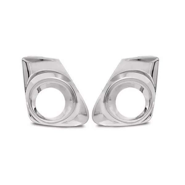 Aro do Farol de Milha (Par) TOYOTA COROLLA Cromado - SHEK PARTS 018003