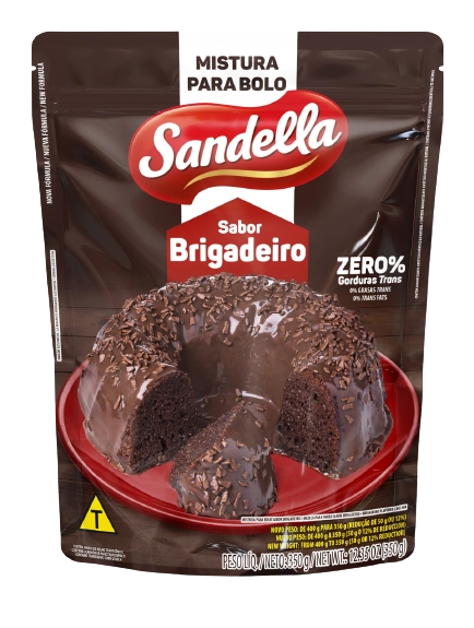 Mist Bolo Sandella 400g Pt Brigadeiro