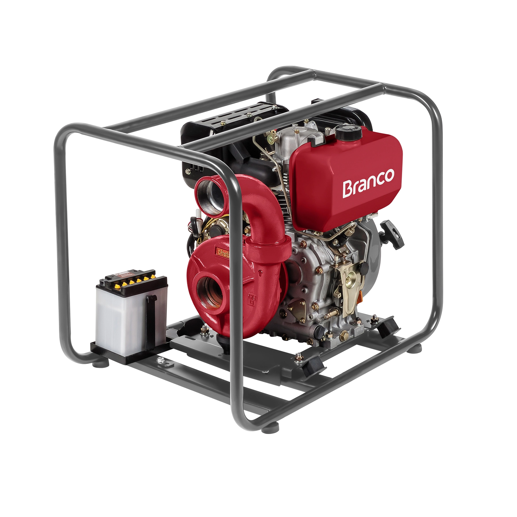 Motobomba Centrífuga Diesel 2-1/2" BD-815i 10,0CV Branco