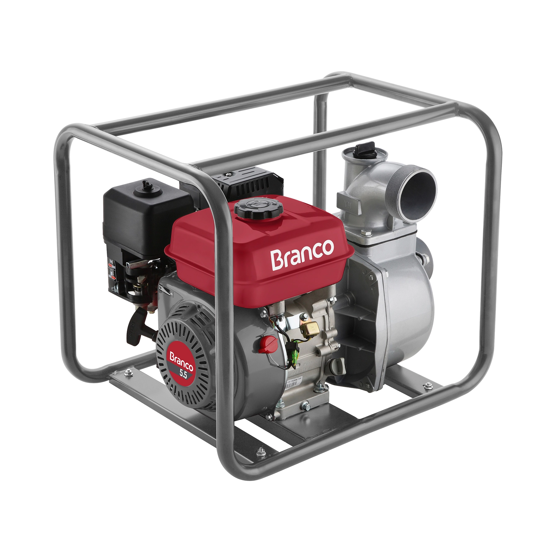 Motobomba Autoescorvante Gasolina 3" B4T-705L 5,5CV Branco