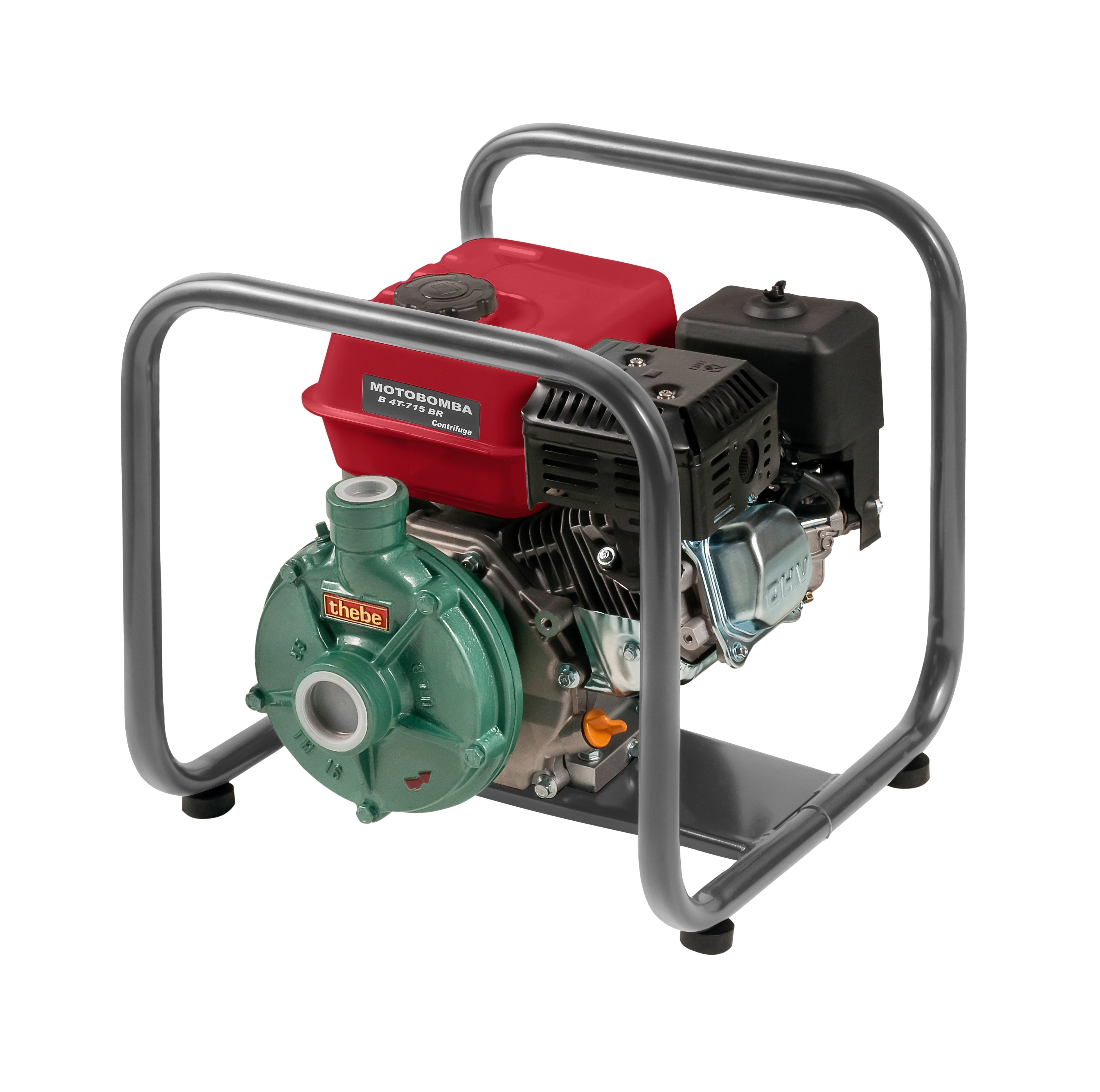 Motobomba Centífuga Gasolina 1" B4T-715BR 5,5CV Branco
