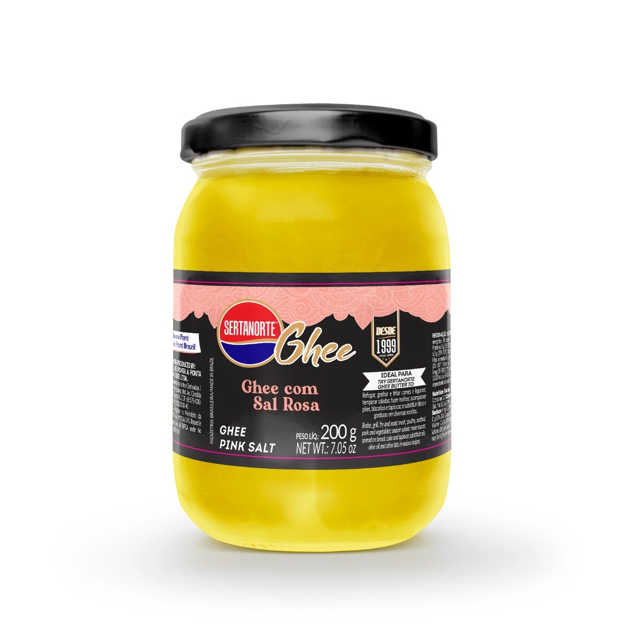 Manteiga Ghee Fit Sertanorte 200g