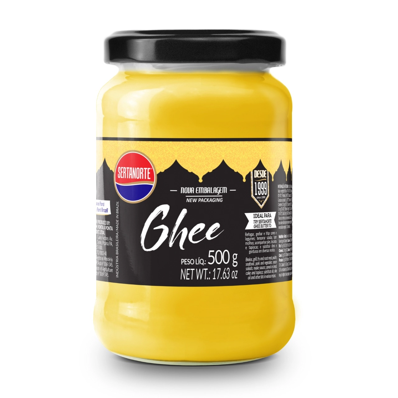 Manteiga Sertanorte 500g Ghee