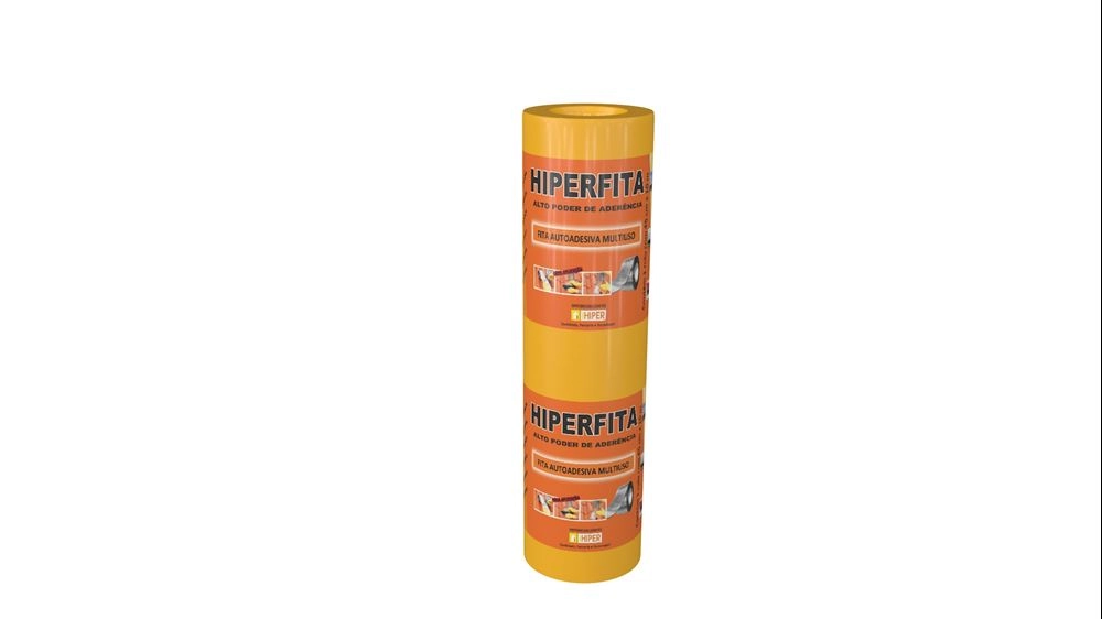 Fita Multiuso Aluminizada 45 Cm X 10 M Hiperfita