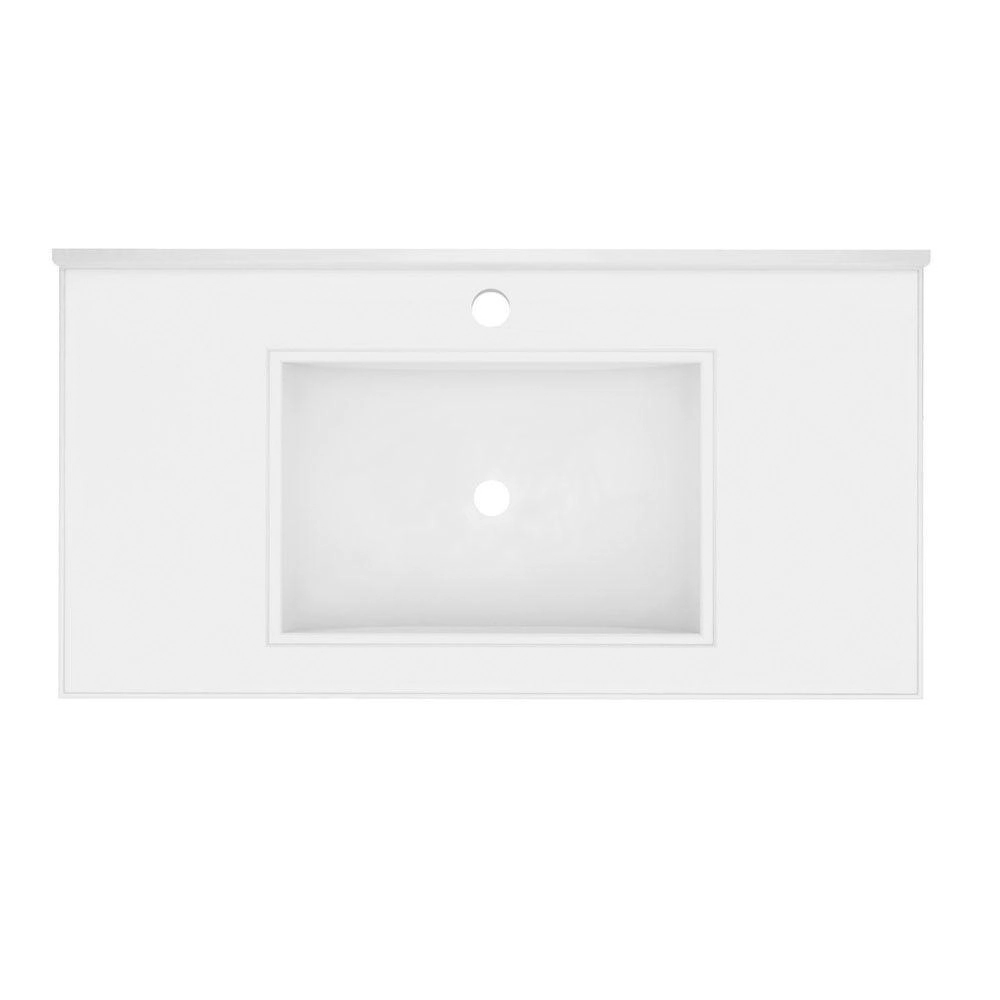 Lavatório Para Banheiro Bari Para Banheiro 80x41cm Branco