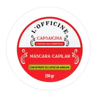 Mãscara Capilar Com Capsaicina