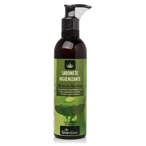 Sabonete Higienizante Aloe Vera, Neem E Urucum 240 Ml Livealoe