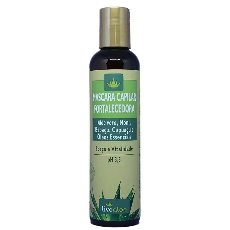 Máscara Capilar Fortalecedor 240 Ml Livealoe