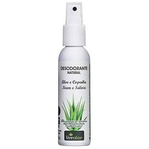 Desodorante Natural 120ml Livealoe