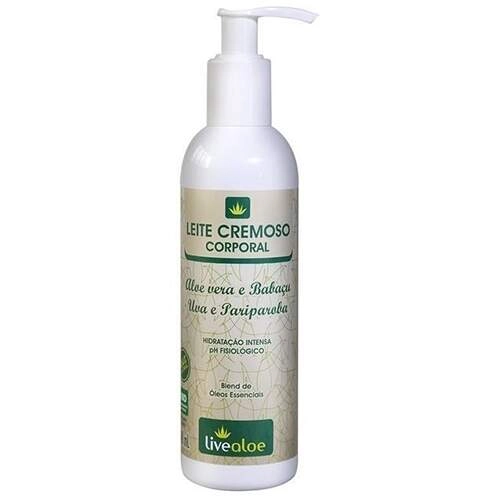Leite Cremoso Corporal 240ml Live Aloe