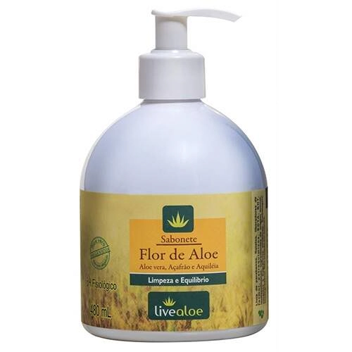 Sabonete Flor De Aloe 425ml Live Aloe