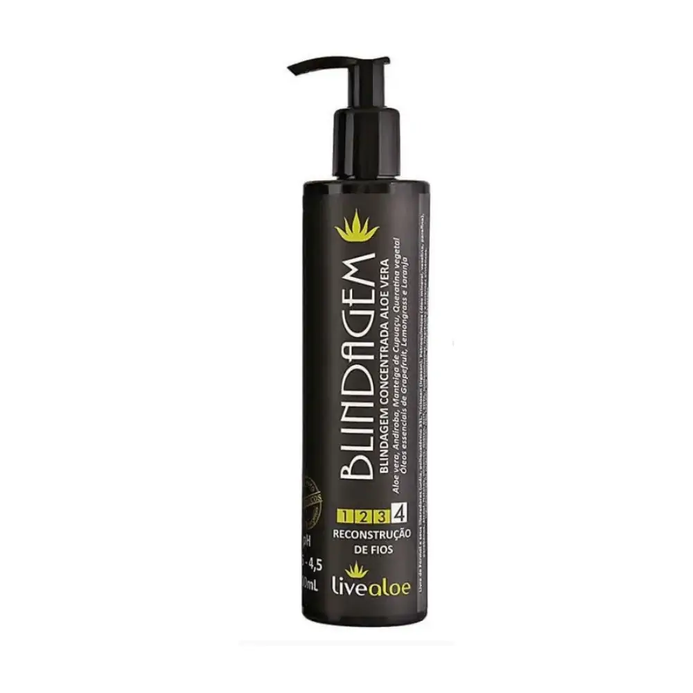 Blindagem Concentrada Aloe Vera 300 Ml Livealoe