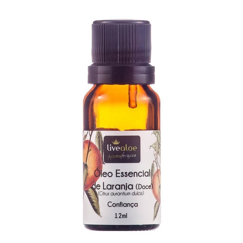 óleo Essencial De Laranja 12ml Liv Aloe